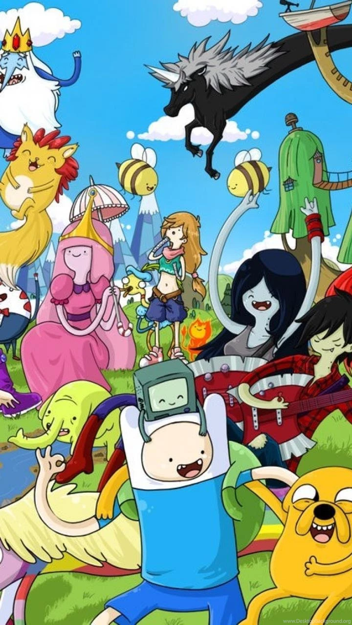 16 Adventure Time Mobile Wallpapers 720x1280