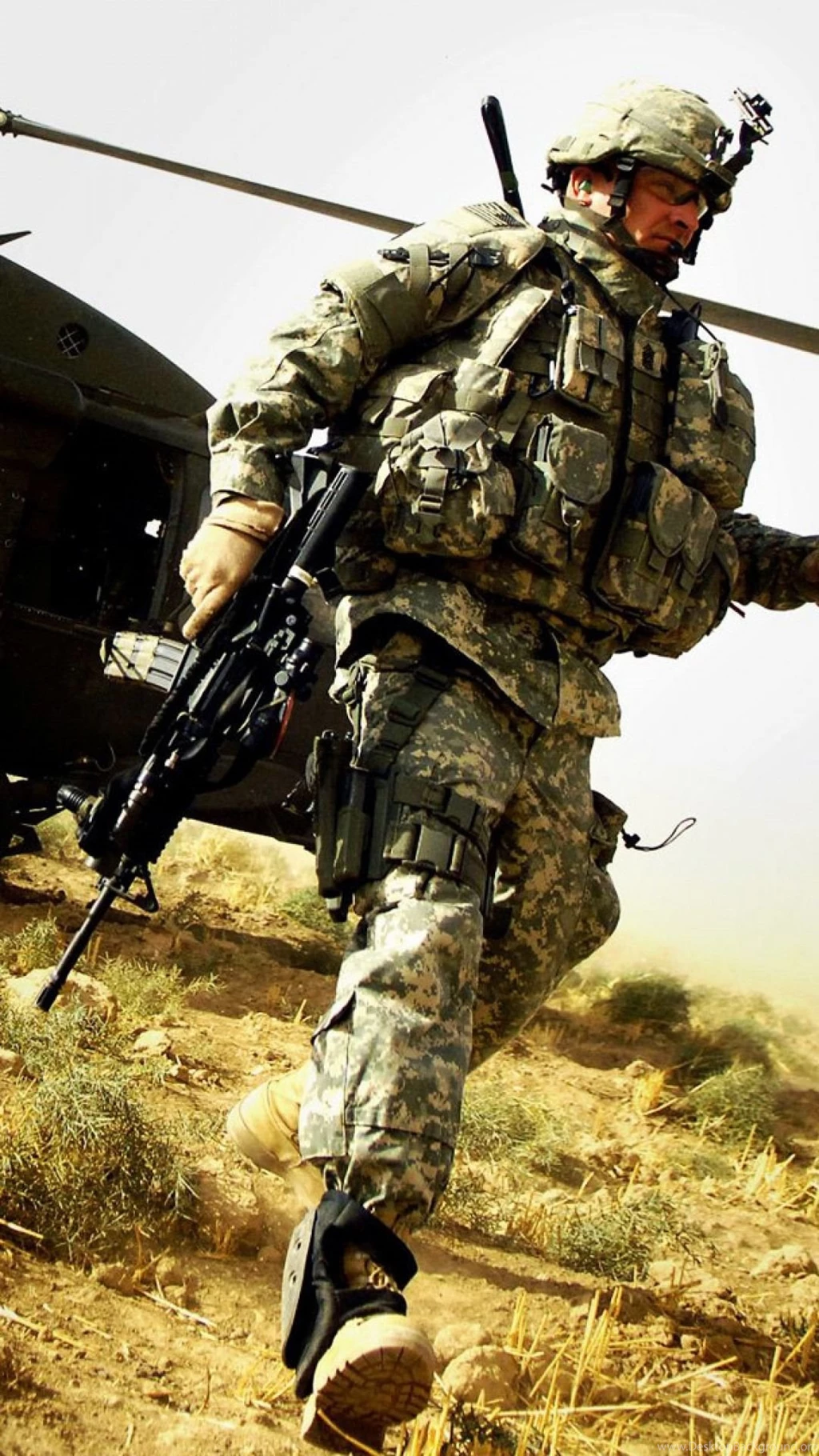 Download Wallpapers 1080x1920 Guns, M4a1, Optical Sight, Us ...