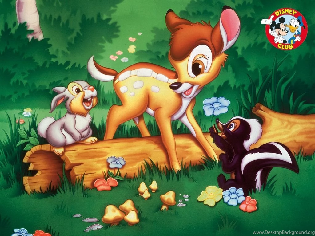 2560x1600px Disney Backgrounds Bambi Silhouette