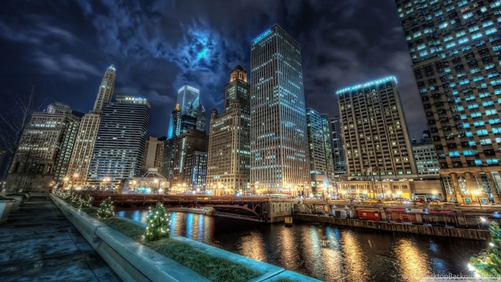 Downtown Chicago HD Desktop Wallpapers : High Definition ...