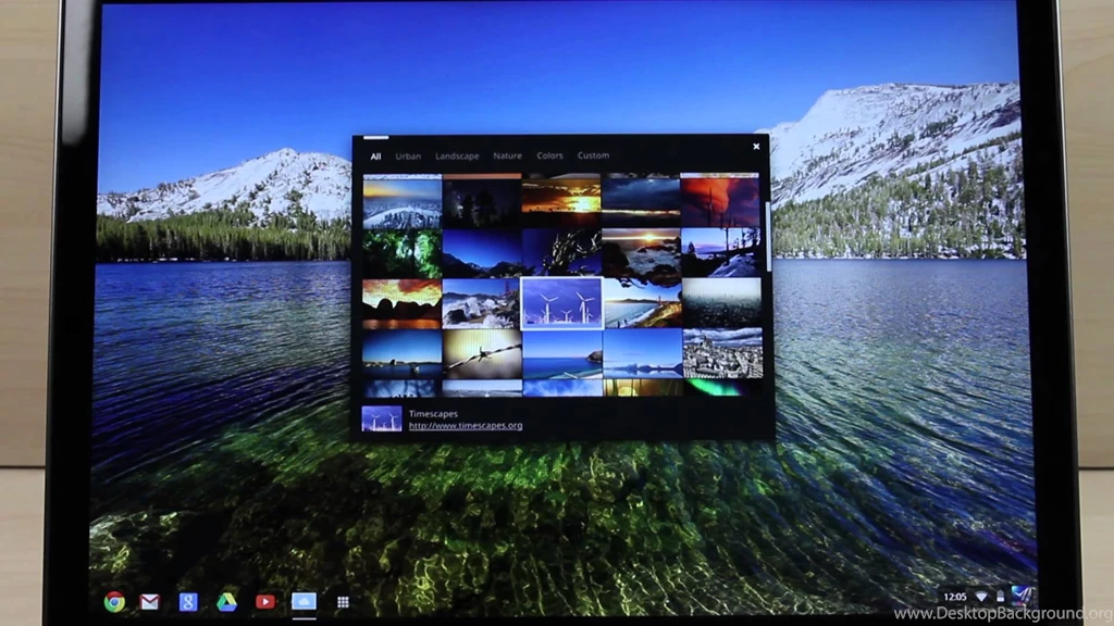 How To Change The Wallpapers On Chromebook Pixel   YouTube