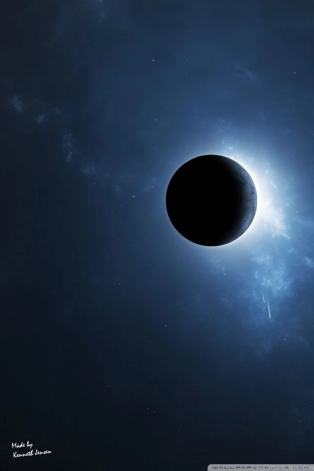 Solar Eclipse HD Desktop Wallpapers : Fullscreen : Mobile