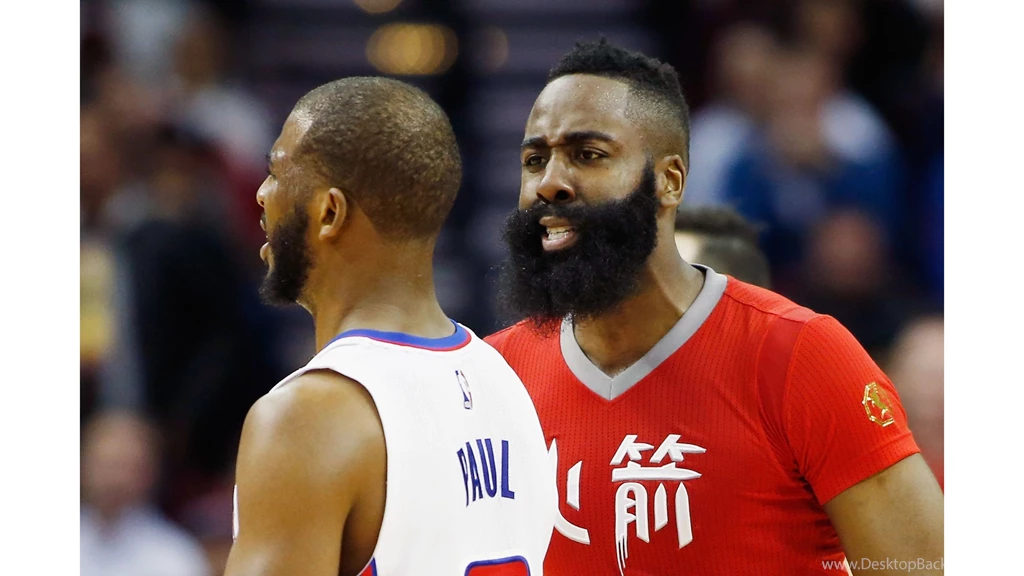 Chris Paul And 2016 James Harden 4K Wallpapers