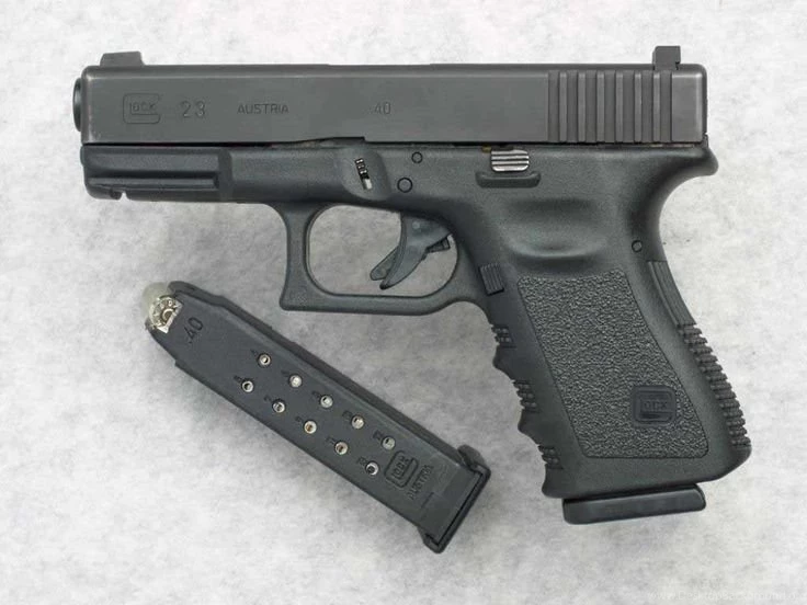 Glock 23, .40 S 13+1 Round Capacity, This Is My Gun For My G.H.B ...