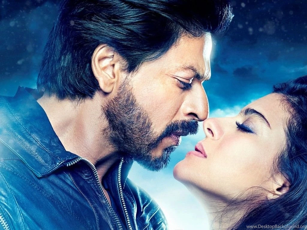 Dilwale 2015 shahrukh khan kajol romantic scene wallpaper 1024x768.jpg