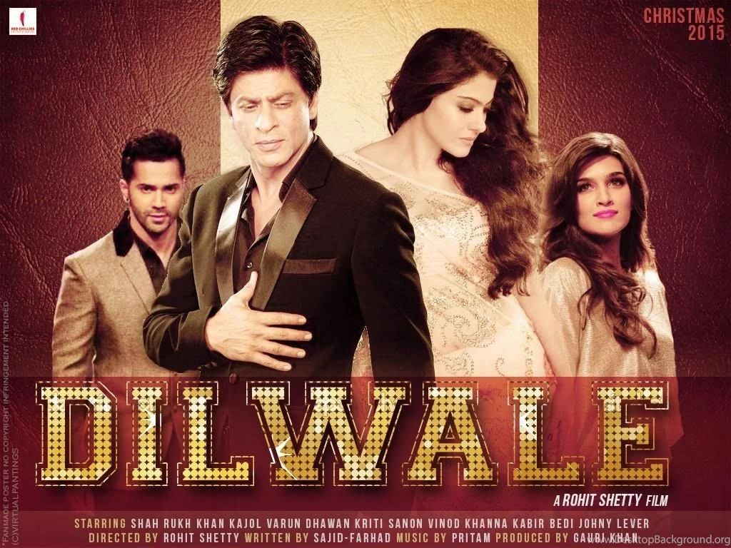 Christmas 2015 Dilwale Kajol Shahrukh Khan HD Wallpapers.jpg