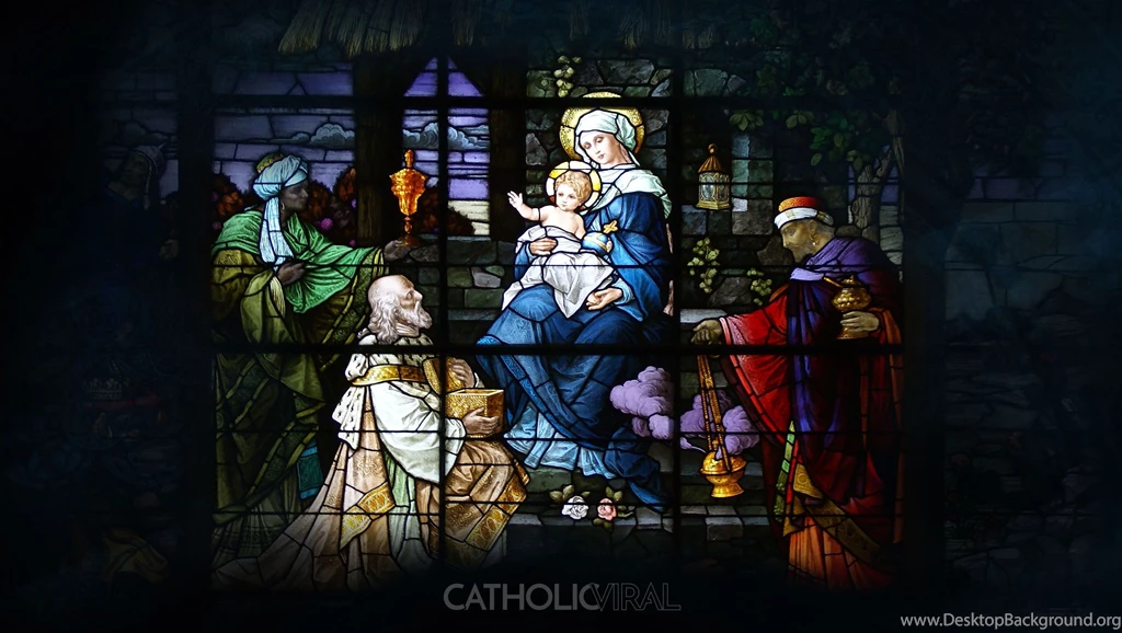 17 Stunning Stained Glass Windows Of The Nativity HD Christmas ...
