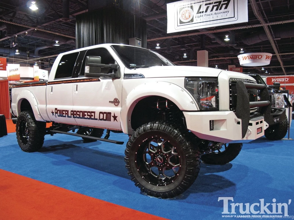 Ford F650 Lifted Image Desktop Background