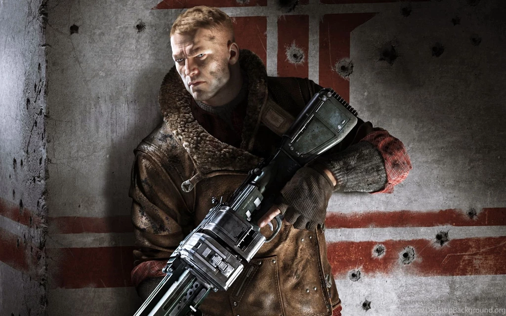 Wolfenstein The New Order Shotgun Wallpaper.