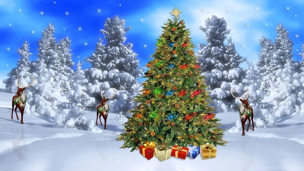 Free Wallpapers Christmas Scenes Wallpapers Cave