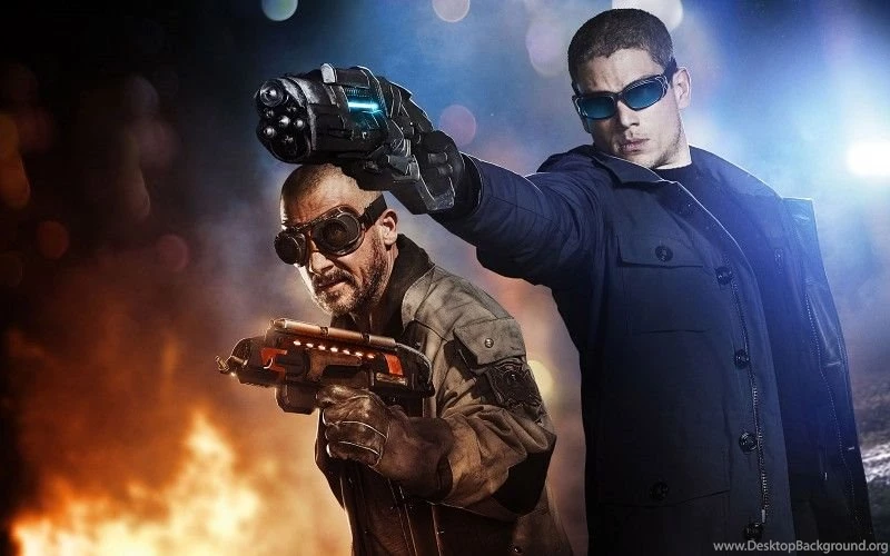 Captain Cold & Heat Wave In The Flash Wallpapers Free Desktop ...