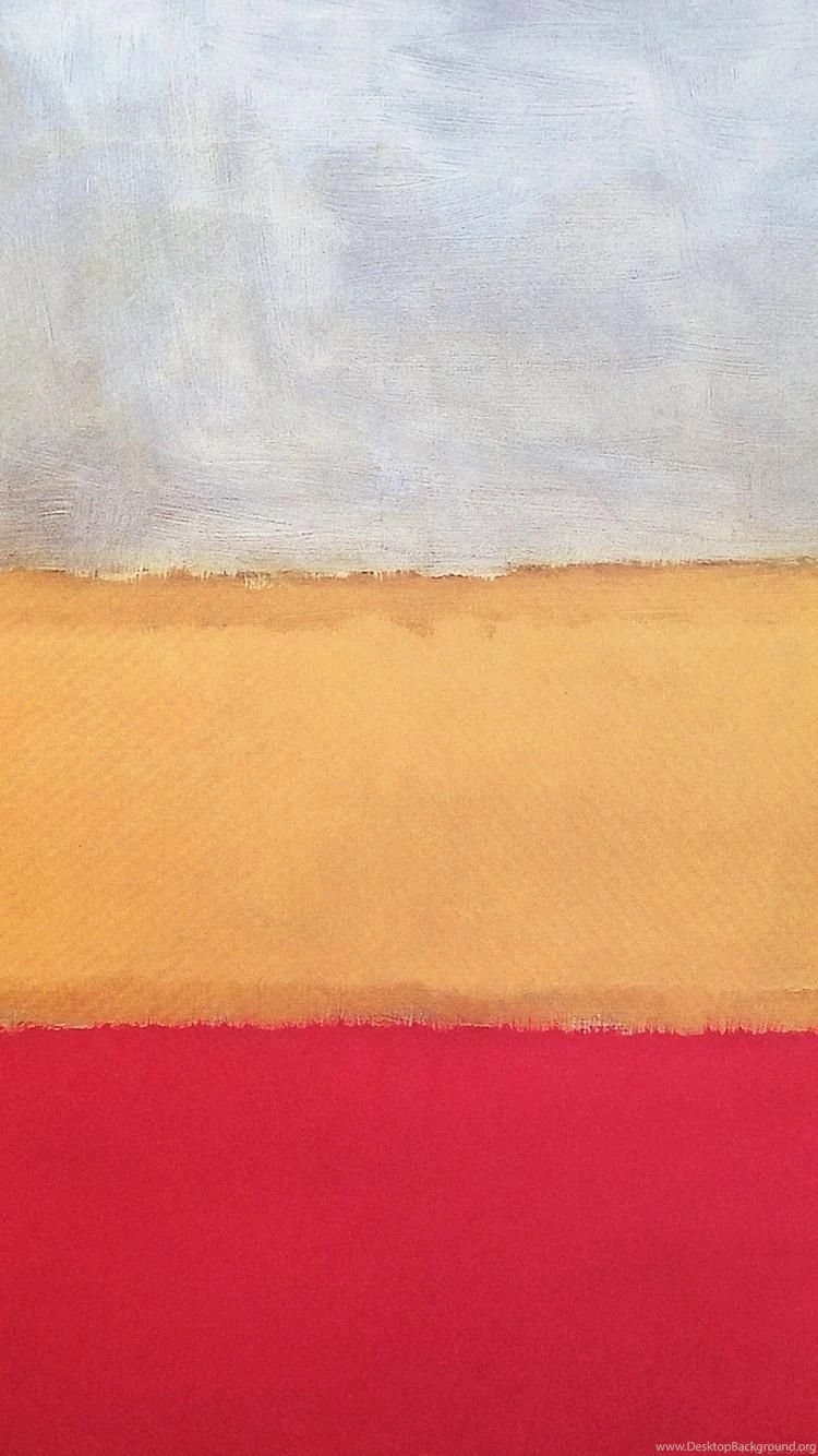 Rothko Pink Orange Art Classic Paint iPhone 6 Wallpapers