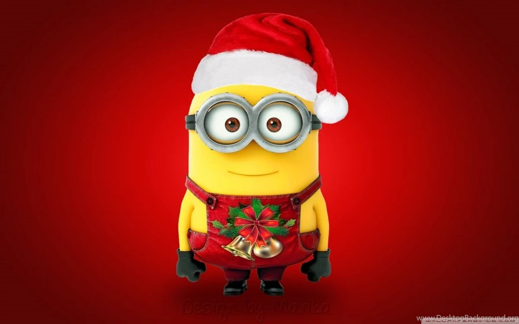 Merry Christmas Minions HD Desktop Wallpapers : Widescreen : High ...