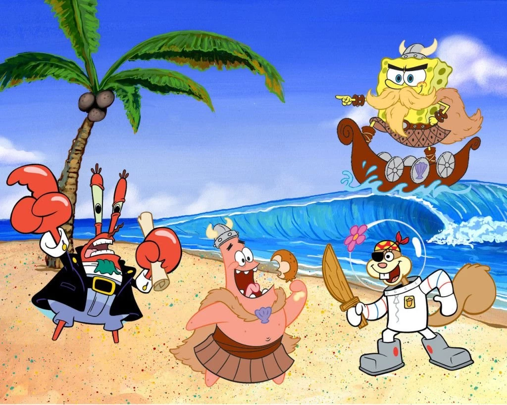Spongebob Squarepants Beach HD