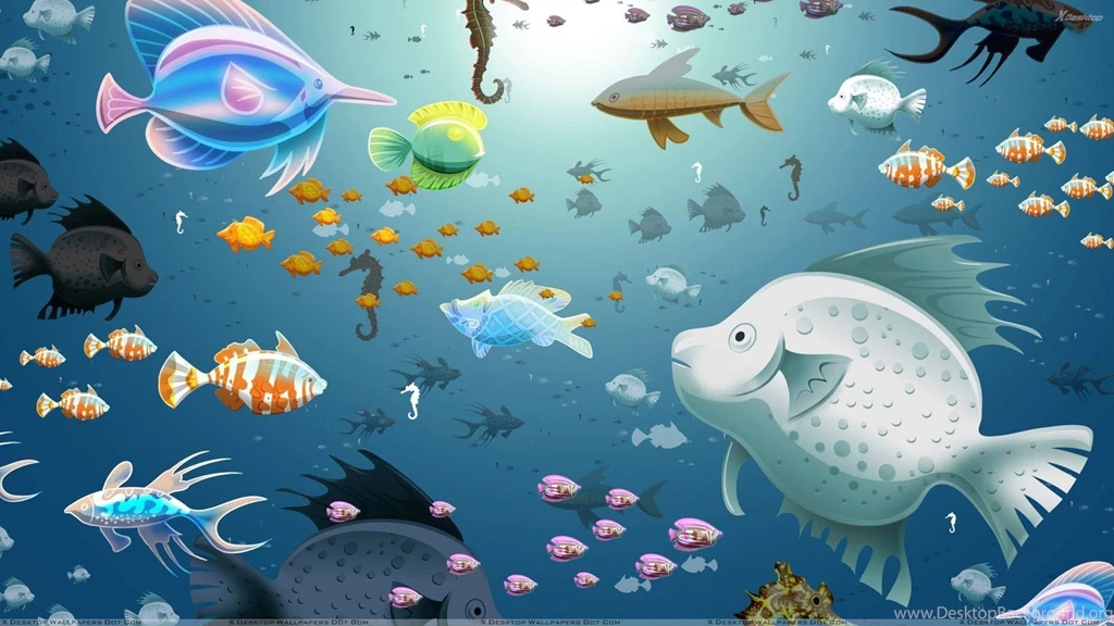 Colorful Fishes Wallpapers