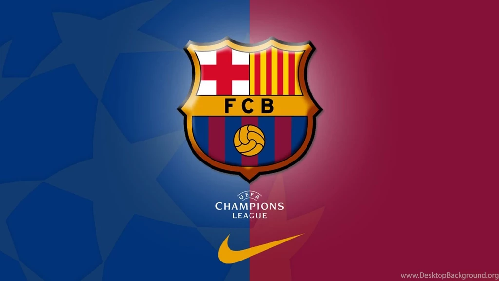 1600x900px Fc Barcelona Logo Champions League