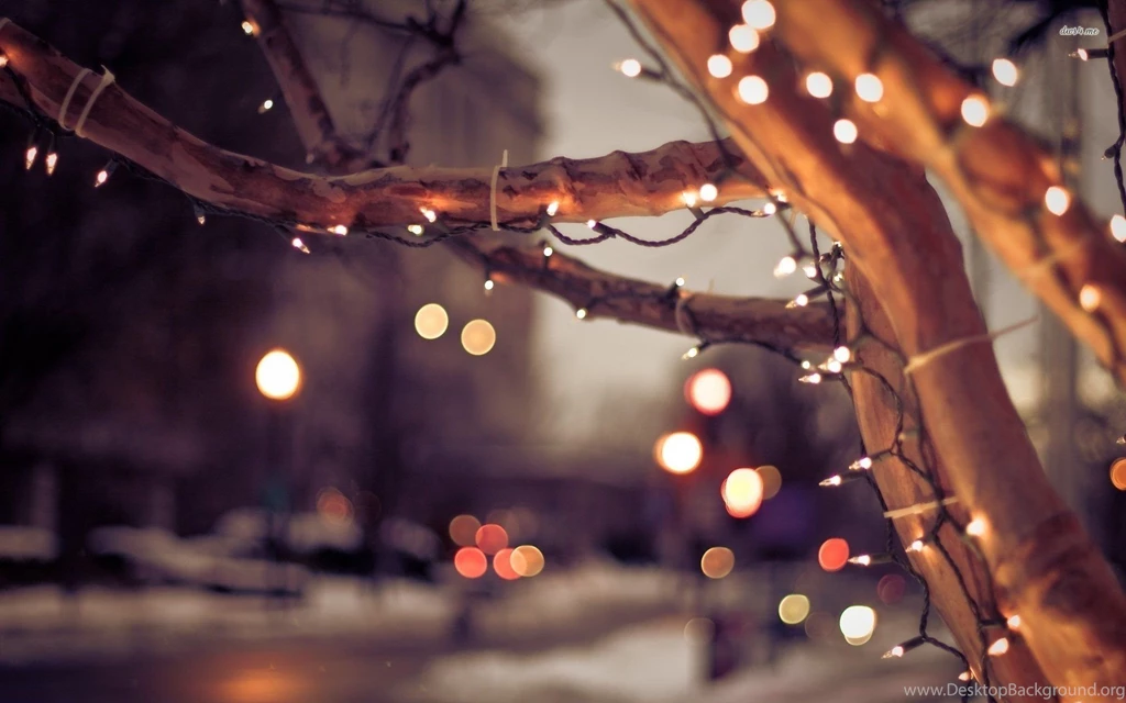 Christmas Lights On The Street Wallpapers » WallDevil   Best Free ...