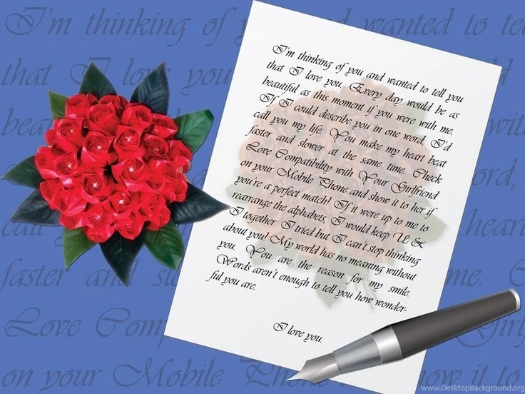 Valentine Day Letter Wallpaper__1600x1200,Valentine Day Letter ...