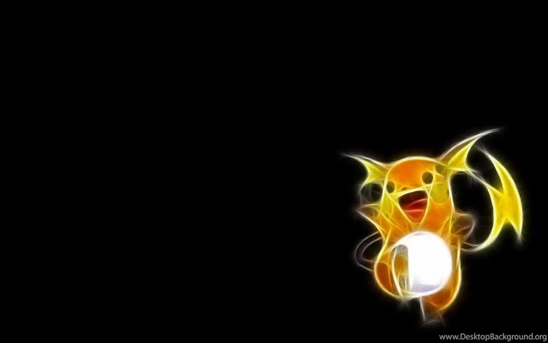 Pokemon,Raichu Pokemon Raichu Black Backgrounds 1440x900 Wallpapers ...
