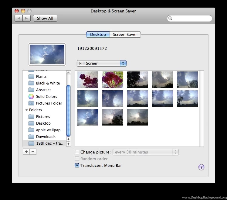How To Change Desktop Backgrounds In Mac OS X : The WWW Blog