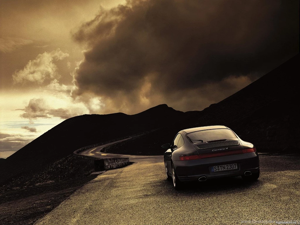 Porsche 911 Carrera 4, Best, Black, Brown, Cars, Highway, Porsche ...
