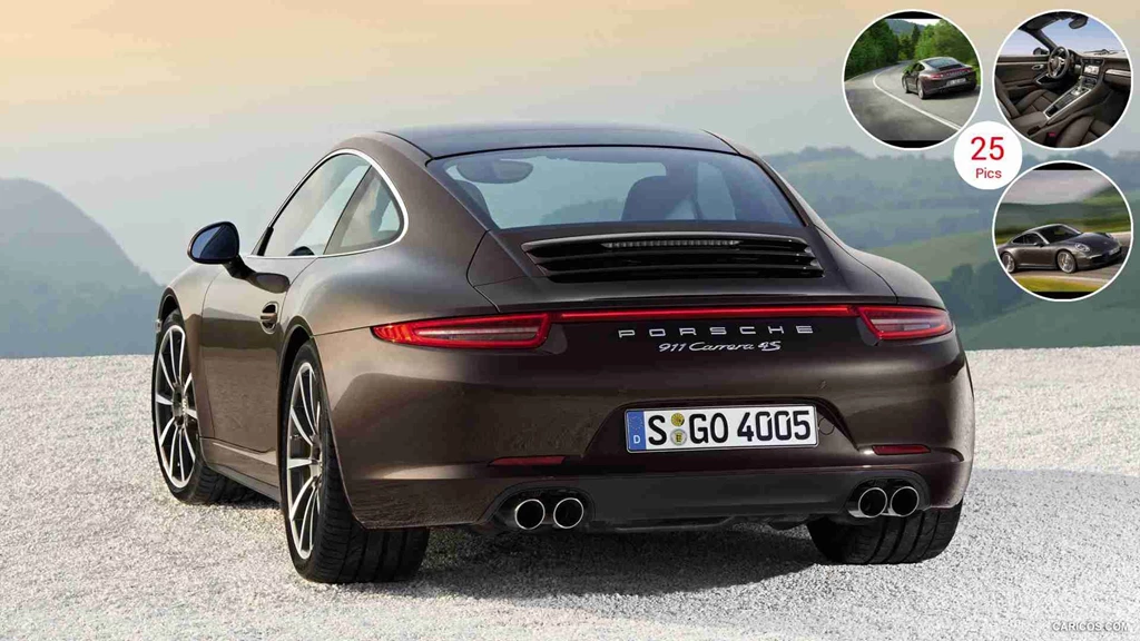 2013 Porsche 911 Carrera 4S Rear
