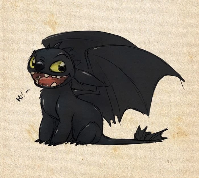 The Birth Of The Night Fury By Vladstudio On DeviantArt