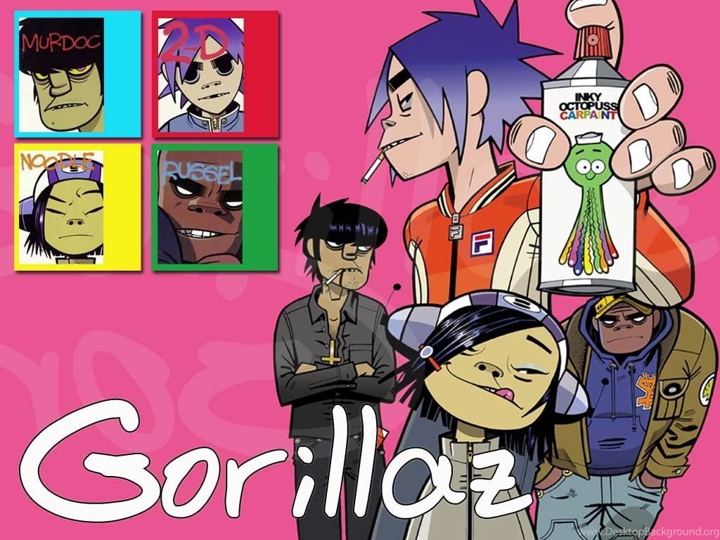 Gorillaz   BANDSWALLPAPERS