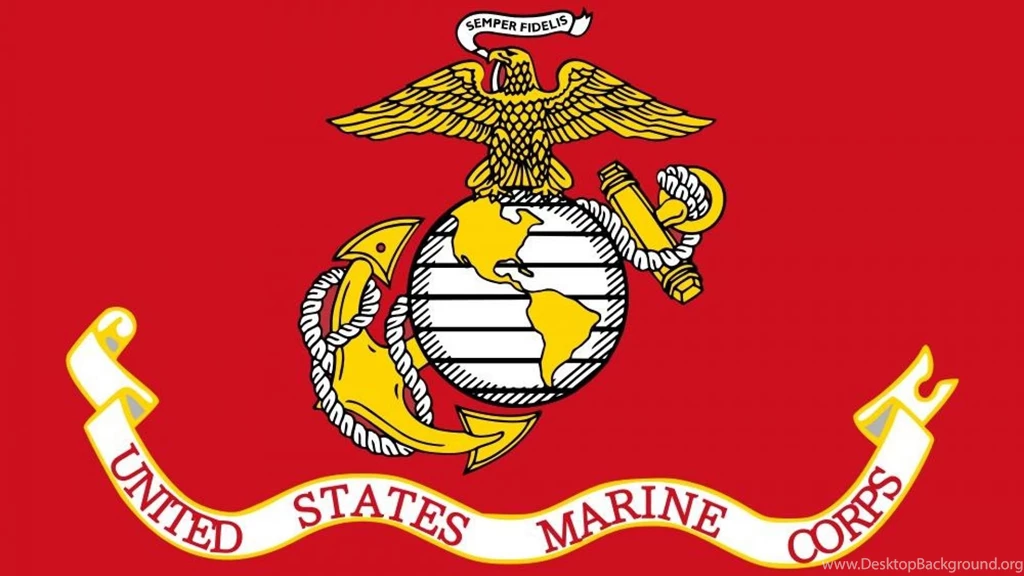 THE MARINE CORPS FLAG WALLPAPER (