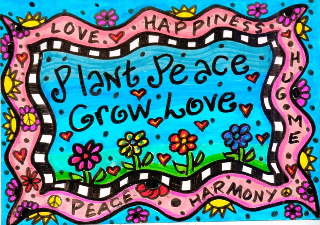 855x606px Peace And Love Wallpapers