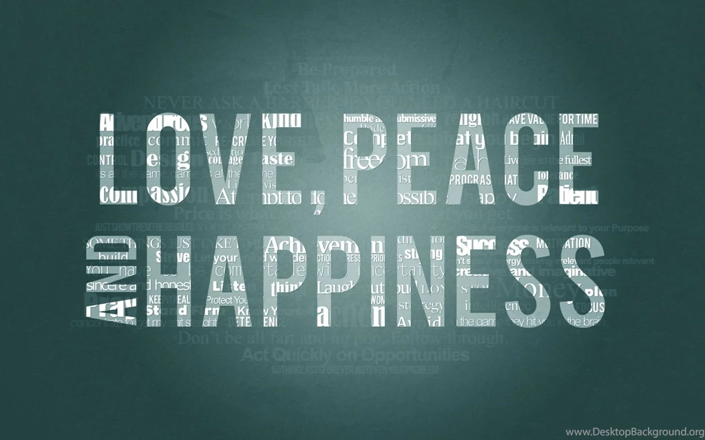 Love, Peace And Happiness HD Wallpapers