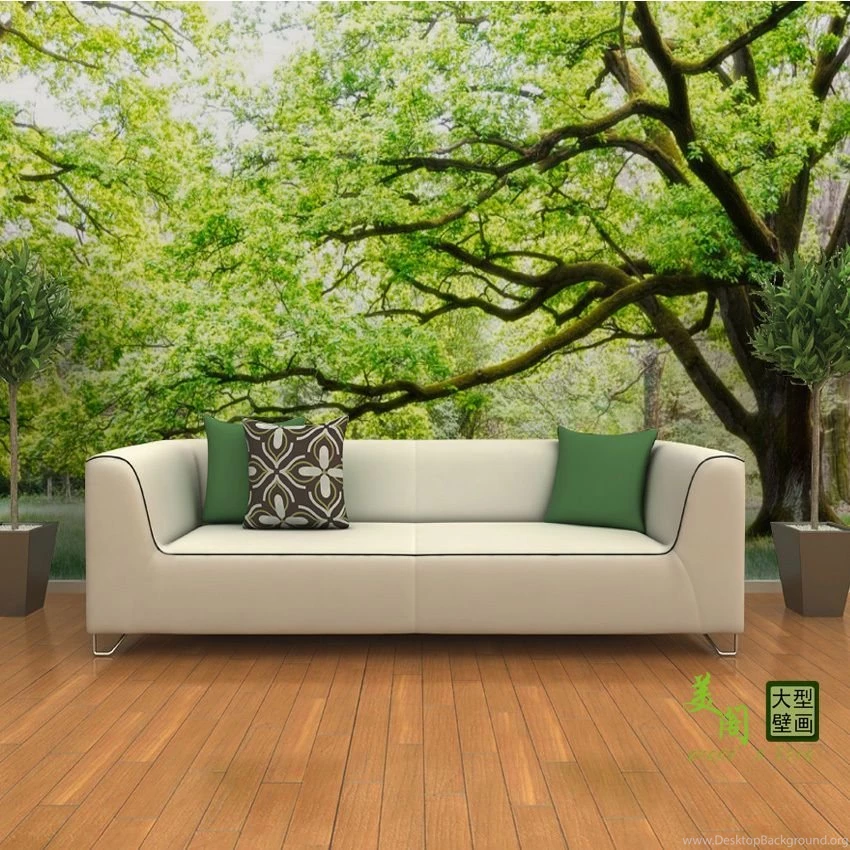 Aliexpress.com : Buy Custom Made Big Tree Photo 3d Wallpapers 3d ...