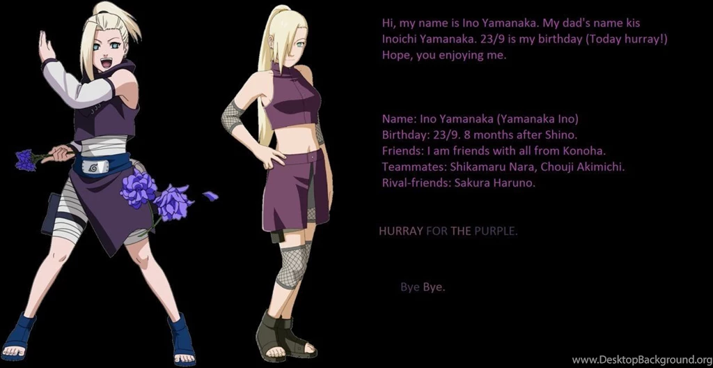 Ino Yamanaka Wallpapers By ABURAMEFANFOREVER On DeviantArt