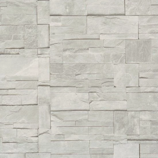 Faux Stone Wallpaper, Ash, Sample   Contemporary   Wallpapers   By ...
