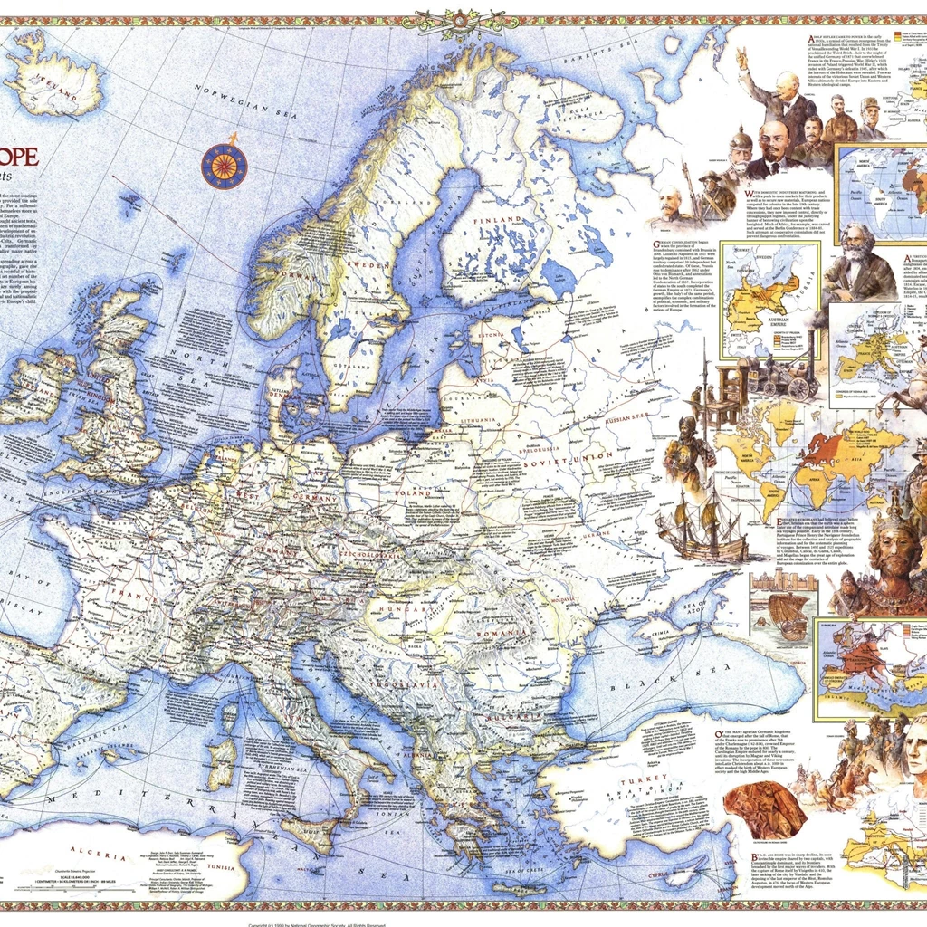 History Of Europe iPad 3,4 & Air Wallpapers