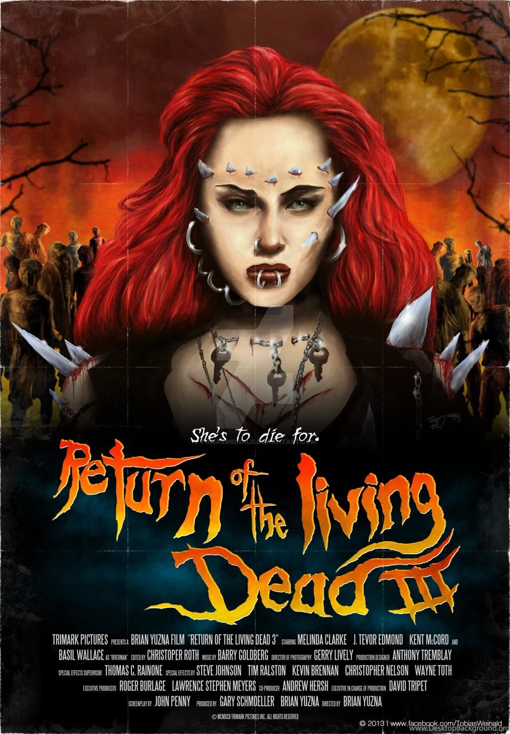Return Of The Living Dead 3 Artwork 1.1 By TobiasWeinald On DeviantArt