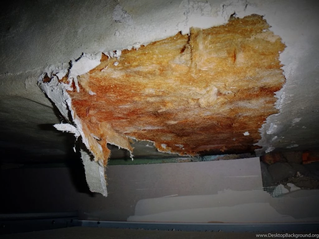 More Damaged Asbestos Paper & Fiberglass Duct Insulation
