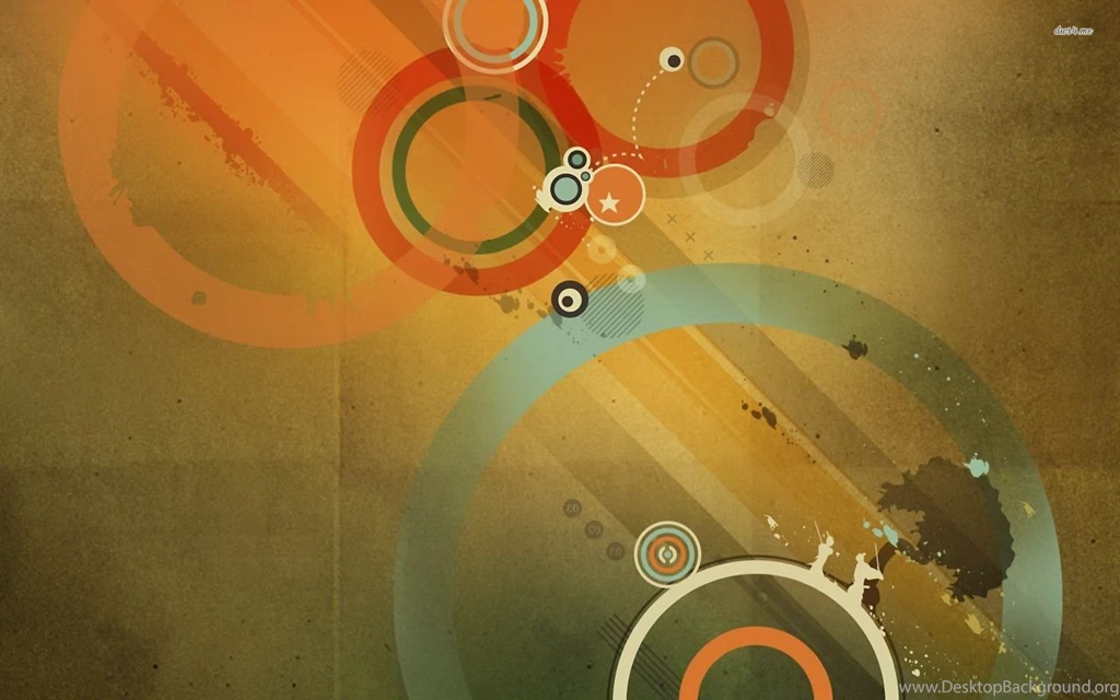 Grunge Circles Wallpapers