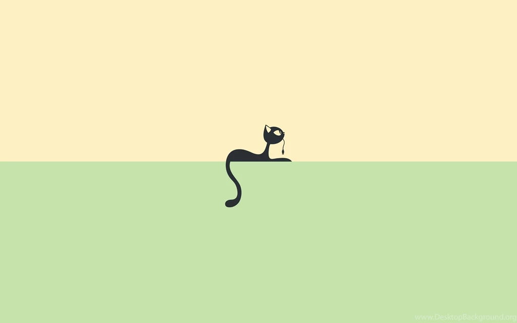 5 Elegant Black Cartoon Cat 1129 :: Elegant Desktop Wallpapers