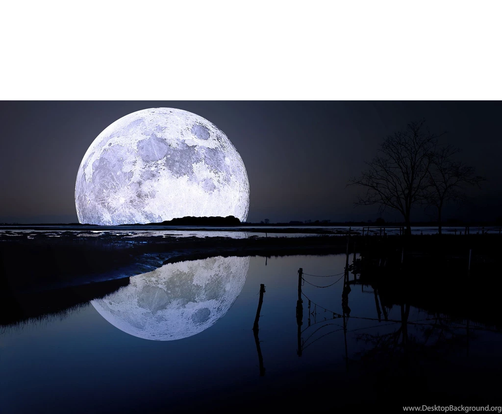 The Moon And Mars   But It's A Flake!