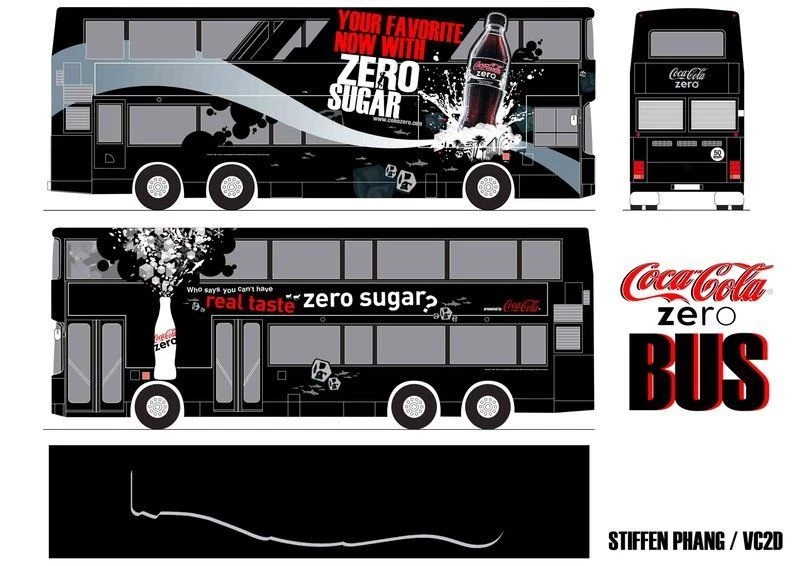 Coke Zero Bus By Pentipentipen On DeviantArt