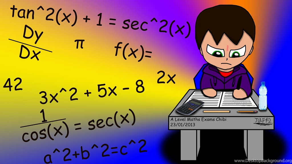 A Level Maths Exam Chibi Wallpapers By Tulf42 On DeviantArt