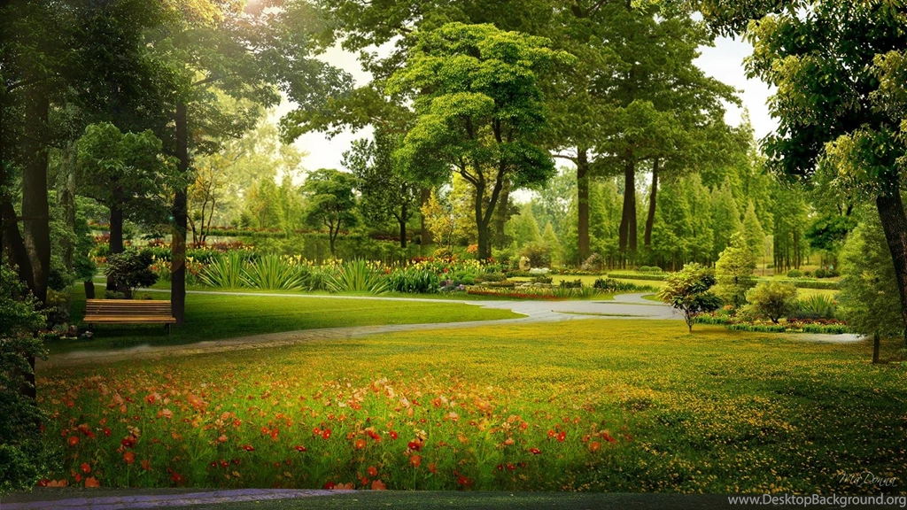 Park Bench Wallpapers >> Backgrounds With Quality HD