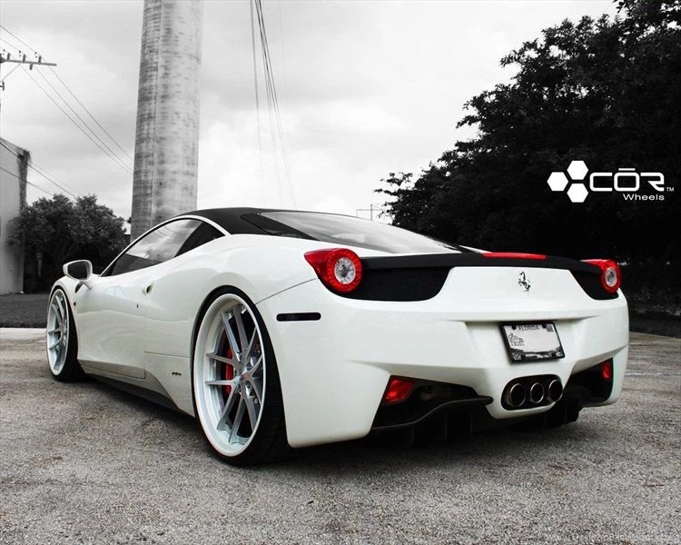 Ferrari 458 Italia White HD Wallpapers Image