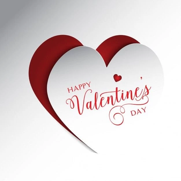 Cute Valentines Backgrounds In Colors White And Red Vector