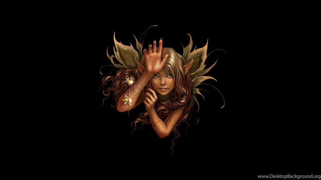 Download Fairy With Black Backgrounds HD Wallpapers Free By Udhao.net