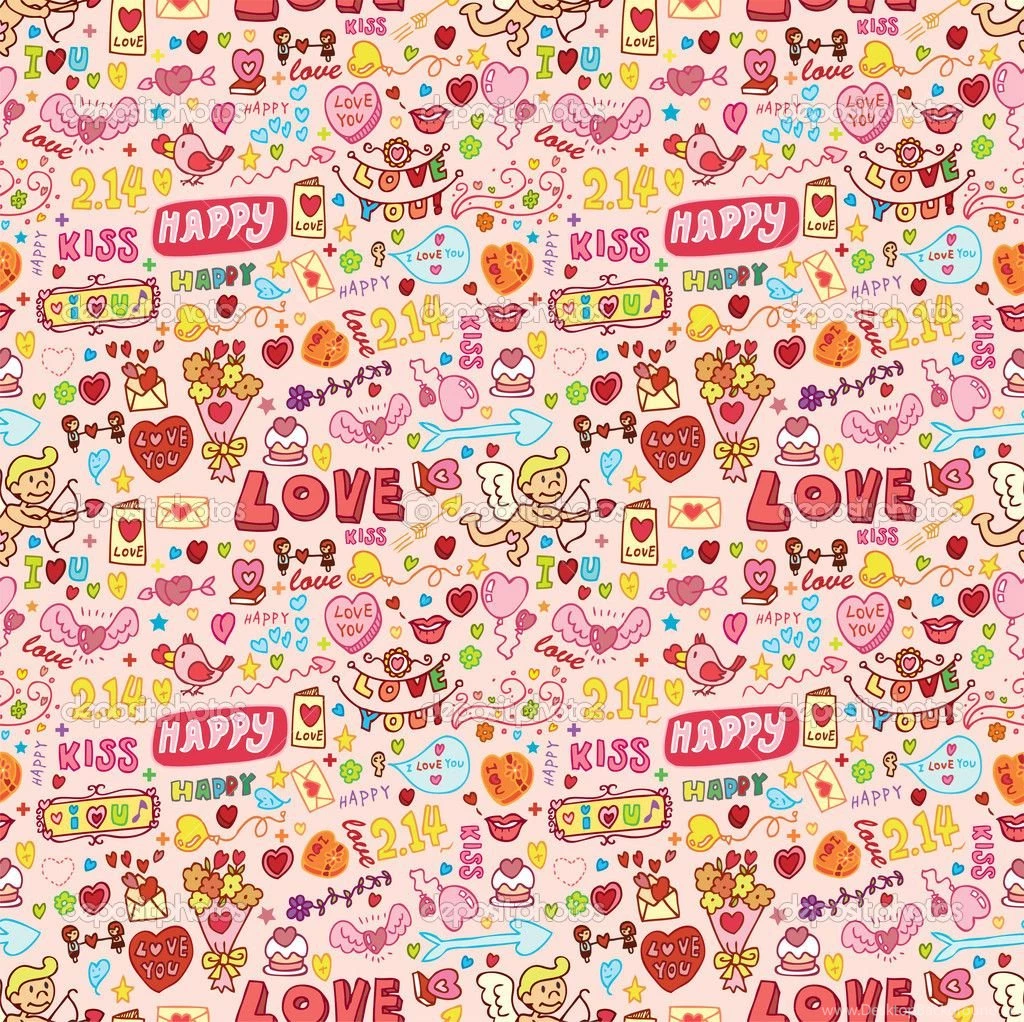 1024x1024px Seamless Cute Pattern