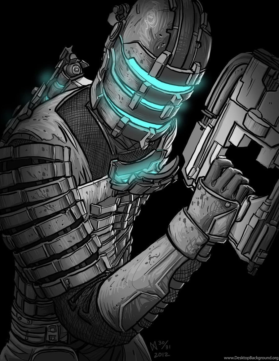 Isaac Clarke By Quasilucid On DeviantArt