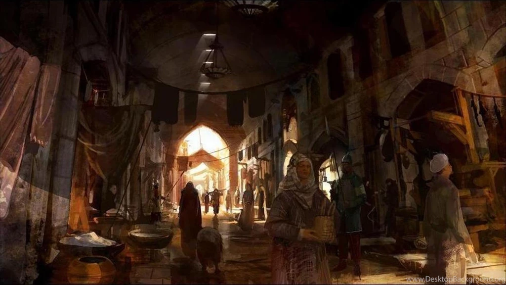Damascus Souk Wallpapers   (