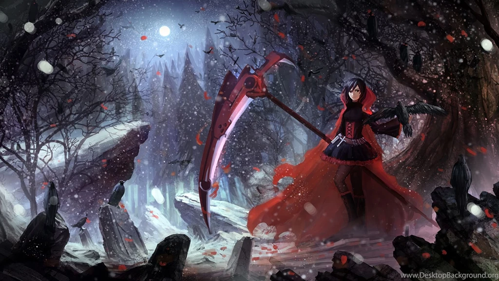 1920x1080 Upscale, Rwby, Ruby, Girl, Hbptcsg2, Art, Anime, Ruby ...